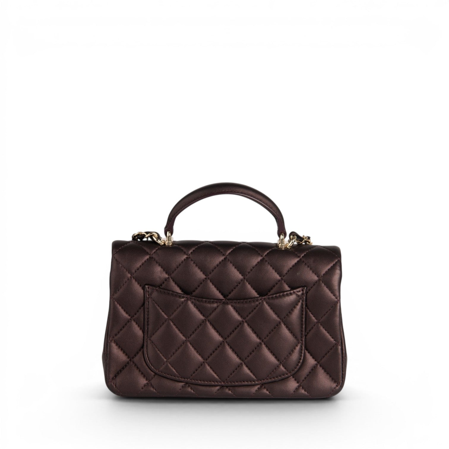 Chanel Mini Rectangular Top Handle Flap Bag