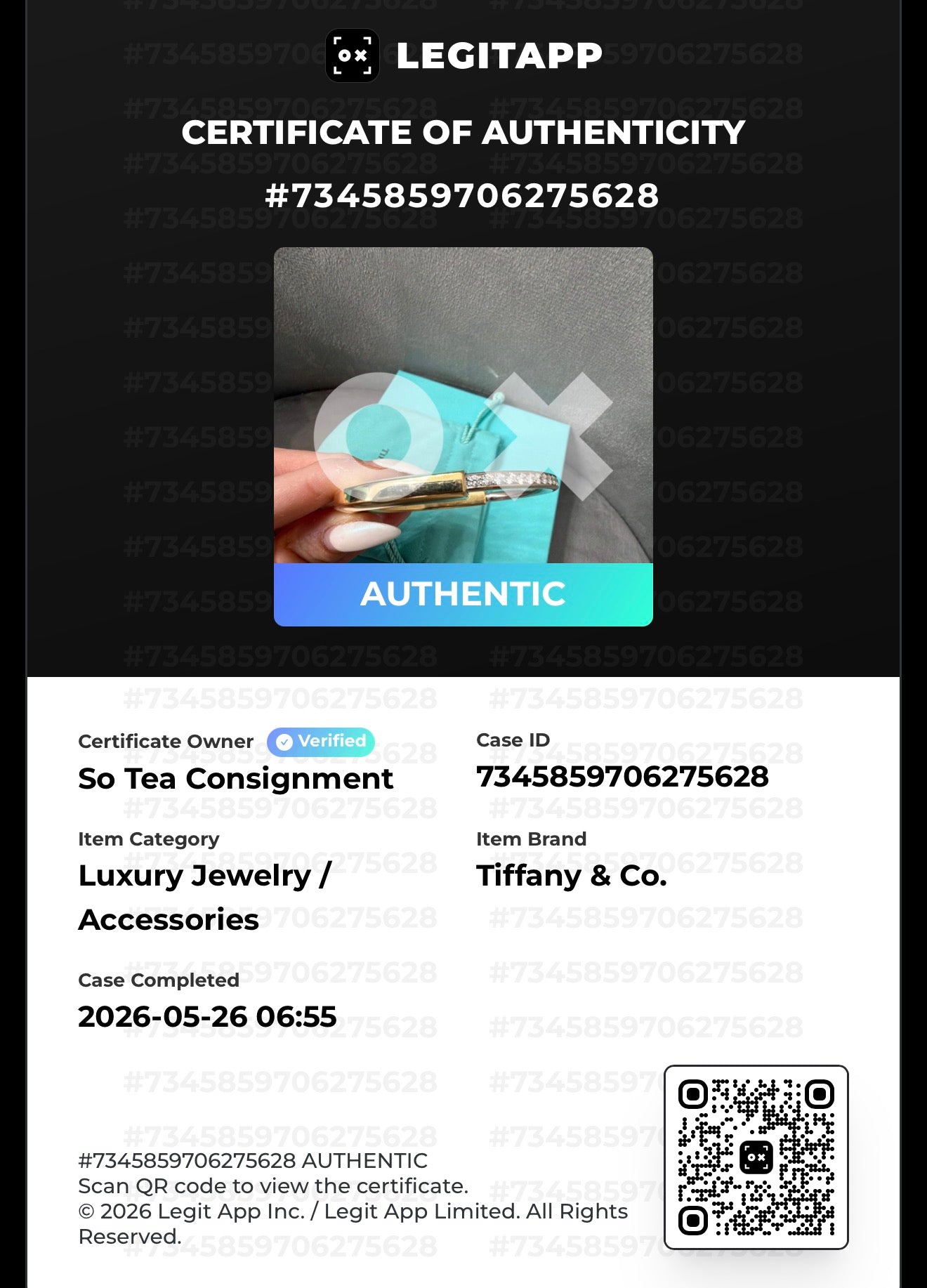 Tiffany & Co. Lock Bracelet