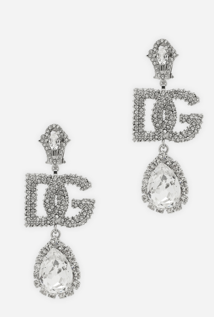 Dolce & Gabbana Rhinestone Earrings